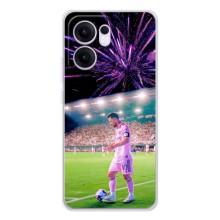 Чехлы Лео Месси в Майами на OPPO Reno13 FS 5G (Месси в Майами)