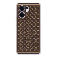 Чехлы Луи Витон для OPPO Reno13 FS 5G (AlphaPrint - LOUIS VUITTON) (обои LV)
