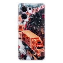 Чехлы на Новый Год OPPO Reno13 FS 5G – Кока Кола