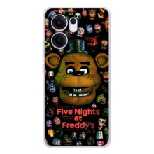Чехлы Пять ночей с Фредди для Рено 13 ФС 5Джи (Freddy)