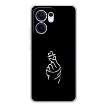 Чехлы (Знак сердечка) на OPPO Reno13 FS 5G – Знак Сердечка