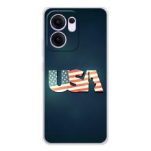 Чехол Флаг USA для OPPO Reno13 FS 5G – USA