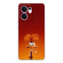 Чехол Головоломка для OPPO Reno13 FS 5G - (AlphaPrint) (Тревожность)