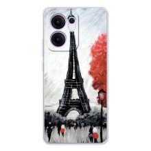 Чехол Эйфелева Башня для OPPO Reno13 FS 5G - (AlphaPrint) (Башня в Париже)