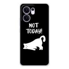 Бампер с изображением Котиков для Рено 13 ФС 5Джи – Not Today