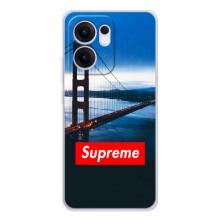 Чехол для OPPO Reno13 FS 5G с картинкой Supreme (AlphaPrint)