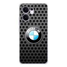 Чехол для Рено 13 ФС 5G - с принтом БМВ (AlphaPrint) (Знак БМВ)