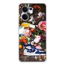 Чехол для OPPO Reno13 FS 5G - с принтом Найк (AlphaPrint) (Стиль Найк)