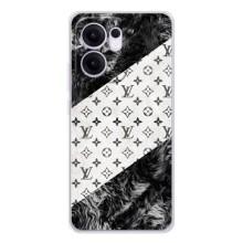Чехол Стиль Louis Vuitton на OPPO Reno13 FS 5G – LV на белом