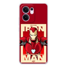 Чехол Супергерой Железный человек на OPPO Reno13 FS 5G (Iron man)