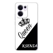 Именные  Женские Чехлы для OPPO Reno13 FS 5G (KSENIA)