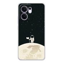 Космические Чехлы для Рено 13 ФС 5G (VPrint) (На луне)