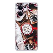 Рождественские, Праздничные Чехлы для Рено 13 ФС 5G (Рождественская атмосфера)