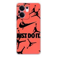 Силиконовый Чехол Nike Air Jordan на Рено 13 ФС 5Джи – Just Do It