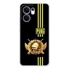 Чехол (TPU) с картинкой "Лого Пабг" на Рено 13 ФС 5Джи – Лого PUPG