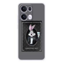 Брендновые Чехлы для OPPO Reno13 Pro - (PREMIUMPrint) (Бакс Бани LV)