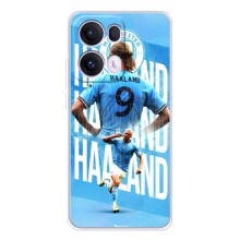 Чехлы с принтом для OPPO Reno13 Pro Футболист (Erling Haaland)