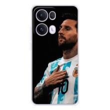 Чехлы Лео Месси Аргентина для OPPO Reno13 Pro – Месси Капитан
