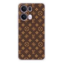 Чехлы Луи Витон для OPPO Reno13 Pro (AlphaPrint - LOUIS VUITTON) (фон LOUIS VUITTON)