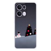 Чехлы на Новый Год OPPO Reno13 Pro – Снеговички