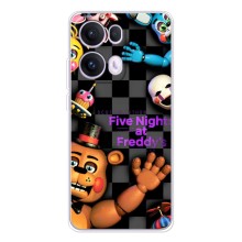 Чехлы Пять ночей с Фредди для Оппо Рено 13 Про (Freddy's)