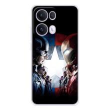 Чехлы с героями Марвел OPPO Reno13 Pro (VPrint) (Марвел стайл)