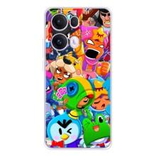 Чехлы Brawl Stars для OPPO Reno13 Pro (AlphaPrint)