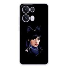 Чехлы с принтом Уэнсдей на OPPO Reno13 Pro – Милая Уэнсдей