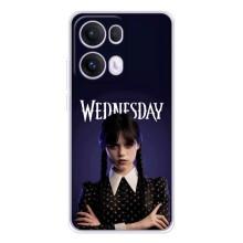 Чехлы с принтом Уэнсдей на OPPO Reno13 Pro – Wednesdey