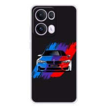 Чехол BMW для Оппо Рено 13 Про (Цветная БМВ)