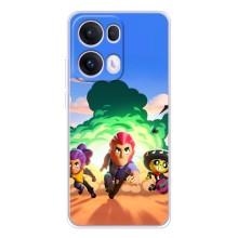 Чехол для OPPO Reno13 Pro Бравл Старс (VPrint)