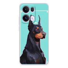 Чехол ДОБЕРМАН для OPPO Reno13 Pro (Король доберман)