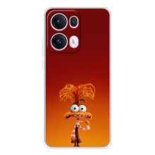 Чехол Головоломка для OPPO Reno13 Pro - (AlphaPrint) – Тревожность