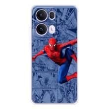 Силиконовый Чехол для OPPO Reno13 Pro – Человек Паук