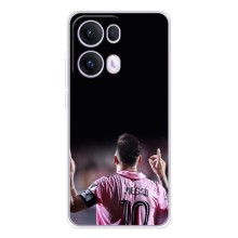 Чехол Месси футболист для OPPO Reno13 Pro – Месси в Интер