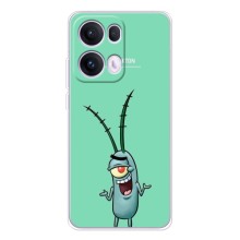 Чехол с картинкой "Одноглазый Планктон" на OPPO Reno13 Pro