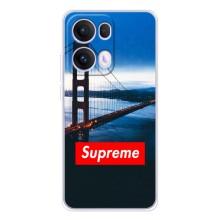 Чехол для OPPO Reno13 Pro с картинкой Supreme (AlphaPrint) (Стиль Supreme)