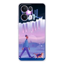 Чехол с принтом Душа на OPPO Reno13 Pro (Постер Душа)