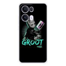 Чохол Супергерої Марвел на Оппо Рено 13 Про – Groot