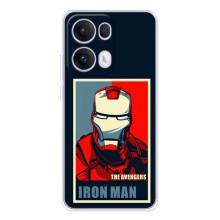 Чехол Супергерой Железный человек на OPPO Reno13 Pro – Art Iron man