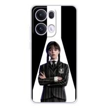 Чехлы Венсдей на OPPO Reno13 Pro Уэнсдей (AlphaPrint) (W-Wednesday)