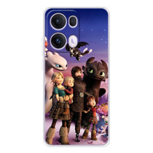 Чехол дракон Беззубик для OPPO Reno13 Pro – Герои дракона