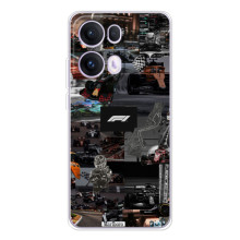 Чохол Формула1 на OPPO Reno13 Pro – Колаж ф1