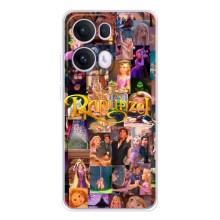 Чехол Рапунцель для OPPO Reno13 Pro – Рапунцель коллаж