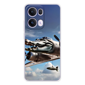 Чохол з мемом Тралалело тралала на OPPO Reno13 Pro