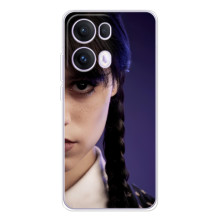 Чехол с дизайном Венздей 2 на OPPO Reno13 Pro – Глаза Уэнсдей