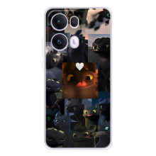 Чохол як приборкати дракона на OPPO Reno13 Pro (Дракон колаж)