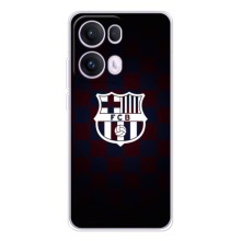Чехол с картинкой ФК Барселона на Оппо Рено 13 Про (Лого FCB)