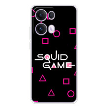 Чехол Гра в кальмара для OPPO Reno13 Pro – Логотип игры кальмара