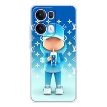 Крутые Чехлы Луи Виттон для OPPO Reno13 Pro (AlphaPrint) (Парень LV)